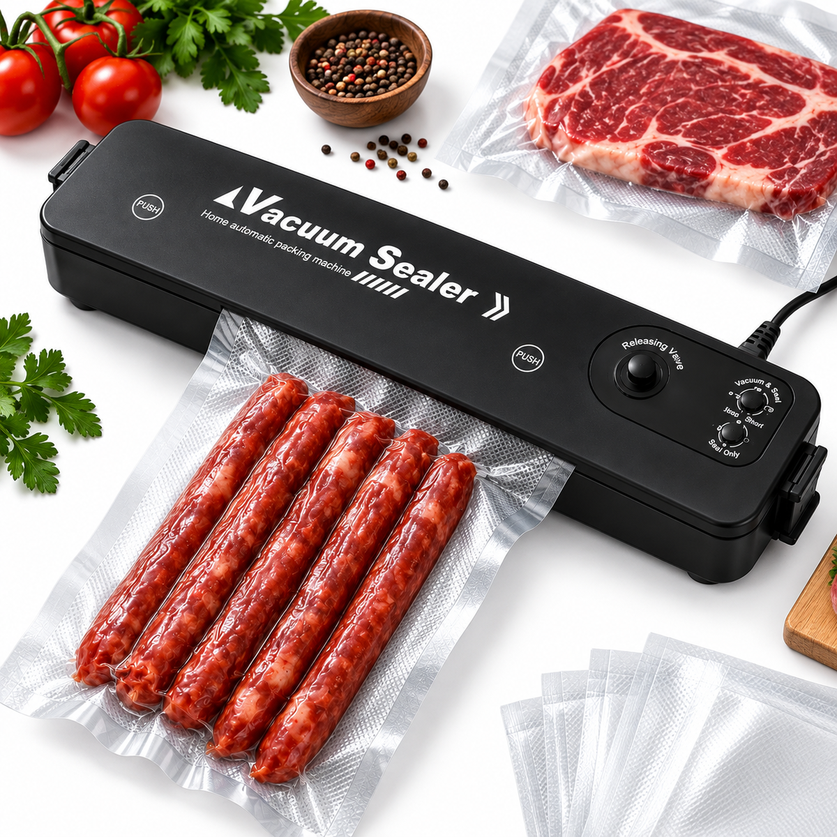 Selladora al Vacío para Alimentos YQ-688 90W