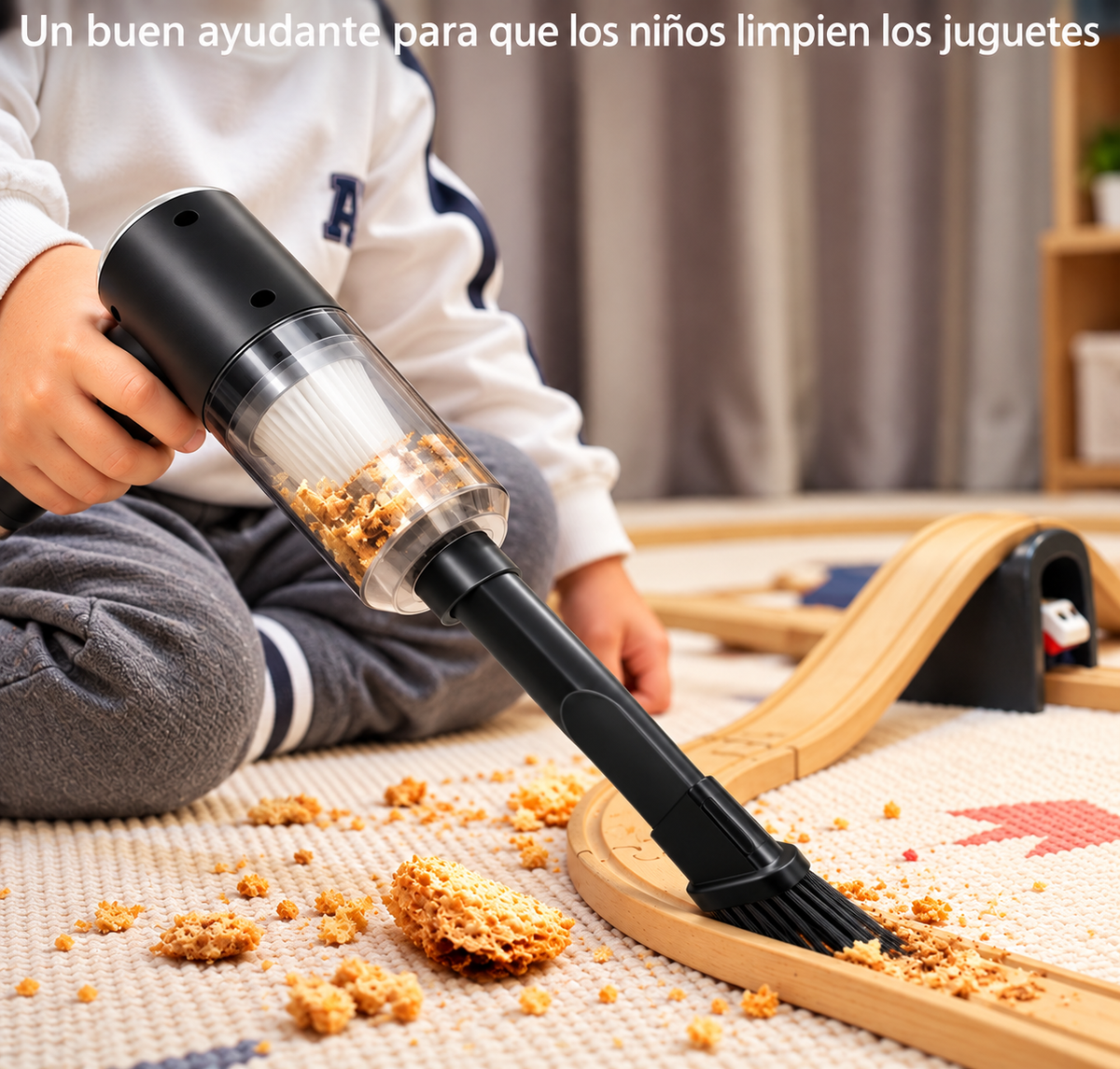 Aspiradora Portátil Inalámbrica Para Auto y Hogar Recargable