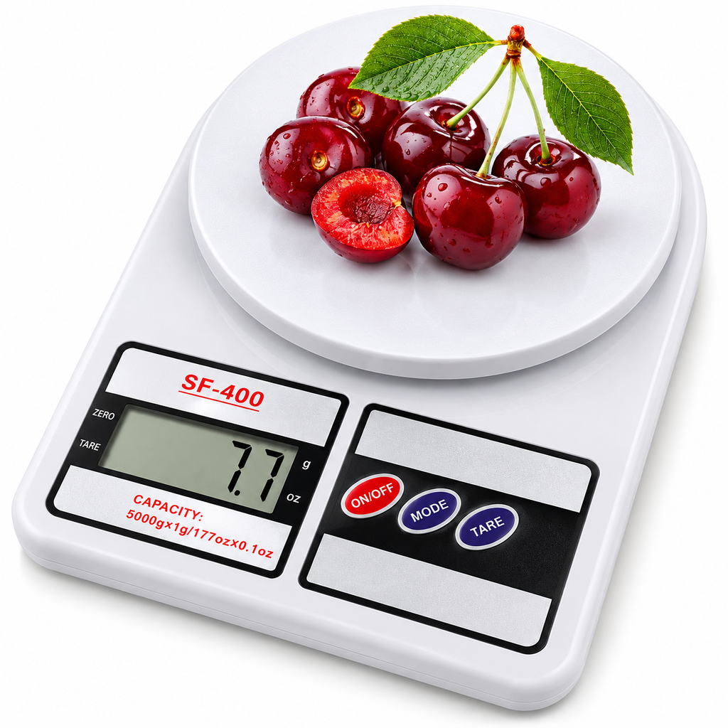 Balanza Digital de Cocina SF-400 10 kg con Función Tara